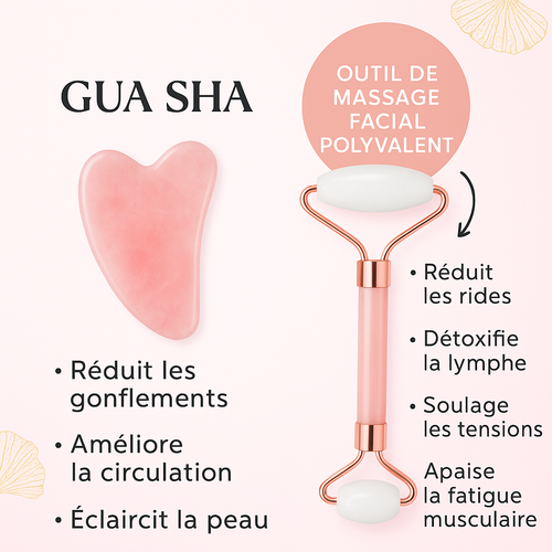 Gua-Sha et Rouleau Visage